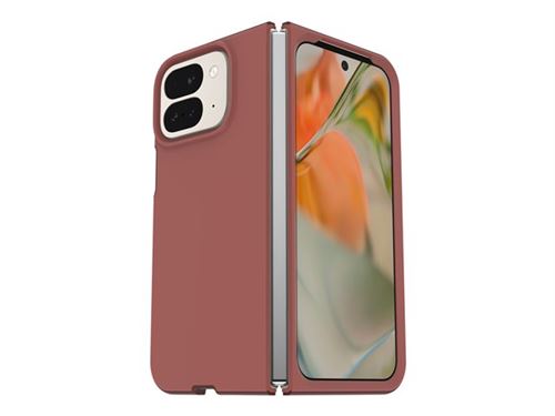 OtterBox Thin Flex Series - Coque de protection pour téléphone portable - polycarbonate - rouge brique - pour Google Pixel 9 Pro Fold