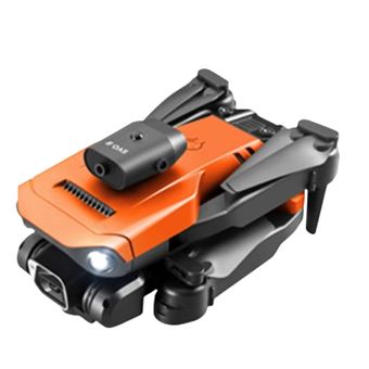 Drone SZSMART K6 Orange Pro pliable avec caméra unique 4K 360 Évitement dobstacles 3 Batteries Autonomie 15 Min - 1