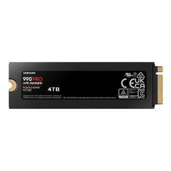 SSD Interne 990 Pro 4 To avec dissipateur