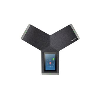 HP Poly Trio C60 - VoIP-conferentietelefoon - met Bluetooth-interface - IEEE 802.11a/b/g/n (Wi-Fi) / Bluetooth 4.2 - 5-weg geschikt voor oproepen - SIP, SRTP, SDP - zwart - 1