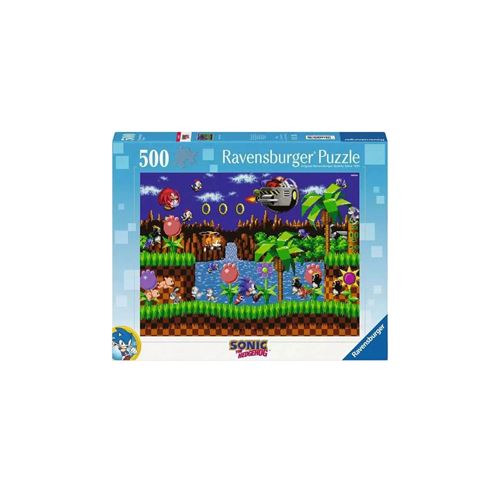 Ravensburger Sonic The Hedgehog - Puzzle Classic Sonic (500 Pièces) - Image 3