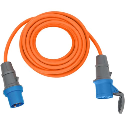 Brennenstuhl CEE-Verlängerungskabel orange 10 m, Stecker und Kupplung