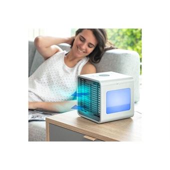 Mini climatiseur portable - rafraîchisseur à eau avec led - 1