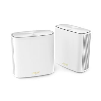 ASUS ZenWiFi XD6S - Wifi-systeem (2 routers) - tot 5400 vierkante voet ...