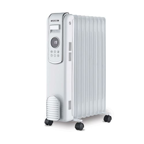 Radiateur bain d'huile Scholtes SCHV909B 2000W Blanc