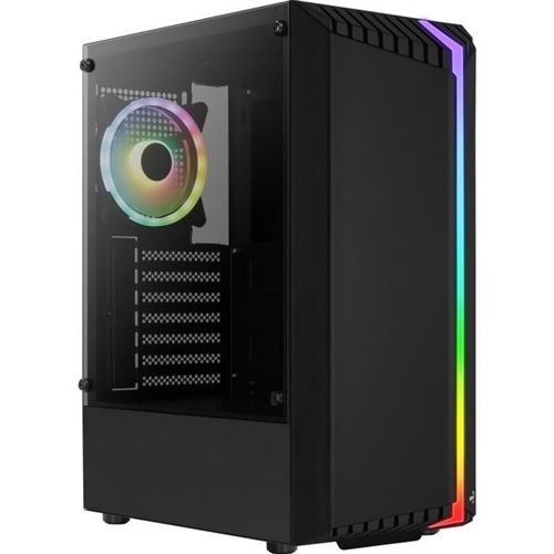 Aerocool Bionic V2 RGB Verre Trempé USB 3.0 Noir - Image 4