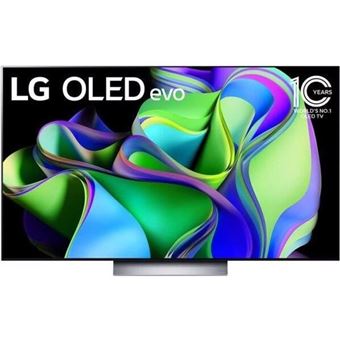 TV OLED 55C3 55'' (140 cm) - 4K UHD 3840x2160 - 100 Hz - Smart TV - Processeur a9 Gen6 - Dolby Atmos - 4xHDMI - Wifi - 1