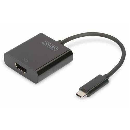Digitus DA-70852 USB / HDMI Adaptateur [1x USB-C™ mâle - 1x HDMI femelle] noir 15.00 cm
