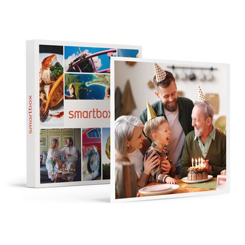 SMARTBOX - Coffret Cadeau Carte cadeau joyeux anniversaire - 20 €-Multi-thèmes