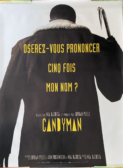 Affiche de Cinéma Originale - Candyman - 2021 - 116x1588cm