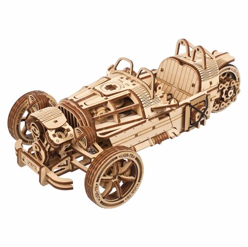 Ugr-S À Trois Roues – Puzzle 3D En Bois