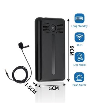 Caméra Espion WiFi TotalCadeau Mini Avec Détecteur De Son Et Batterie Longue Durée (125 Jours)