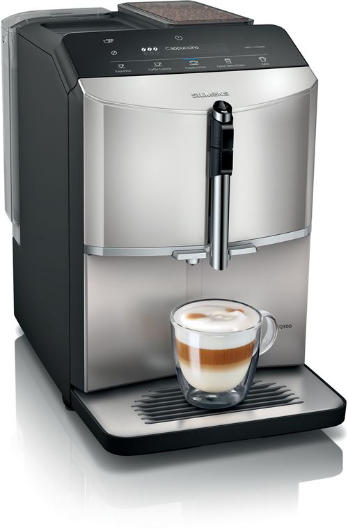 Siemens Argent Eq.300 Tf303e07 Machine À Café Entièrement Automatique Machine À Expresso 1,4 L - Neuf - Image 2