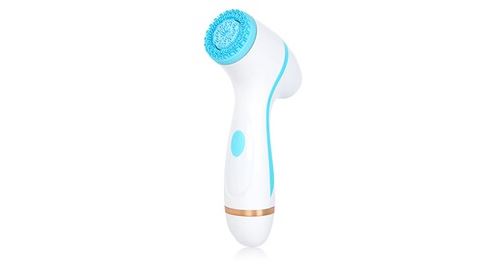 Brosse nettoyante pour le visage en silicone brosse nettoyante, bleu