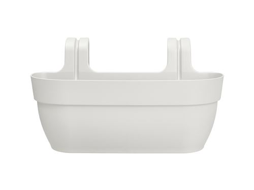Elho Blanc Balconnière En Plastique Vibia Campana Easy Hanger Large Soie - 46 X 24 X 26,5 Cm - Image 3