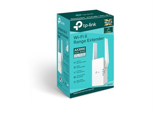 TP-Link RE705X network extender Network transmitter & receiver White