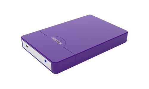 approx! - Boitier externe - 2.5 - SATA 3Gb/s - USB 2.0 - violet