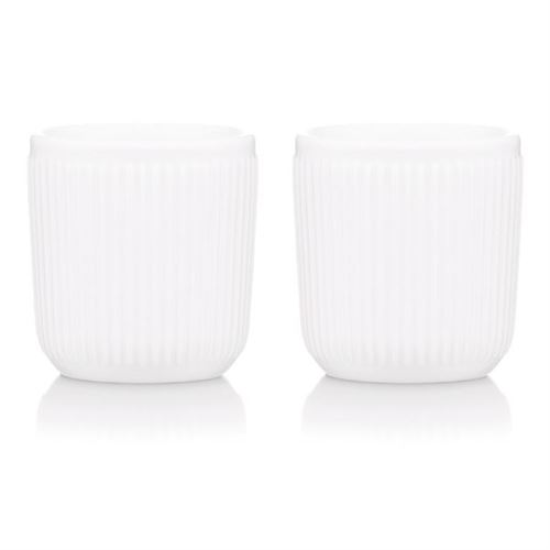 Non Communiqué Blanc 2 Tasses À Café Double Paroi 10Cl Bodum 12059-03 - Image 1