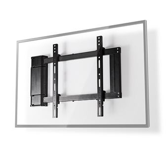 Nedis TVWM5830BK - Support - motorisé - pour TV - acier - noir - Taille d'écran : 32"-60" - montable sur mur - 1