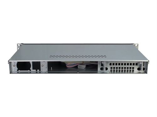 Inter-Tech IPC 1U-K-125L - Montable sur rack - 1U - mini ITX - pas d'alimentation - USB