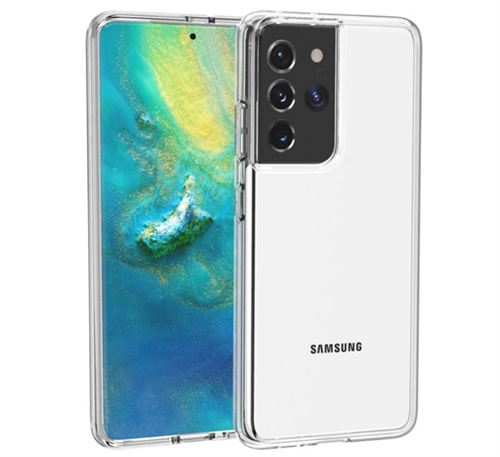 Casecentive - Coque Antichoc Samsung Galaxy S21 Ultra - transparente - 8720153793162