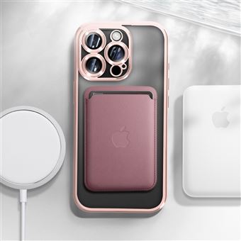 Coque Avizar Glam Pour IPhone 16 Plus - Antichoc Rose, Silicone