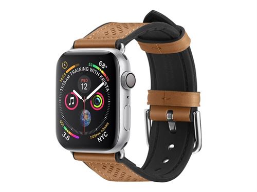 Spigen Retro Fit 44mm Watch Band - Bracelet de montre pour montre intelligente - noir - pour Apple Watch Hermès Series 7, Hermès Series 9, Nike Series 7, Series 10, Series 8, Series 9