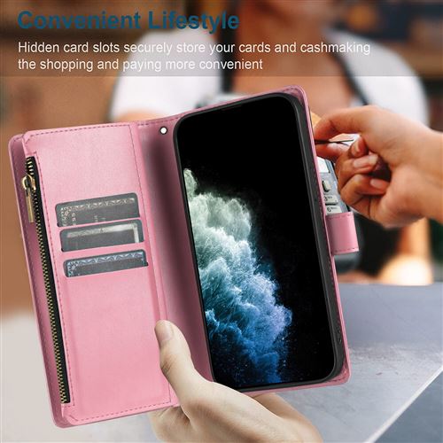 Coque Portefeuille En Cuir PU Pour Blackview Shark 6 5G – Avec Bandoulière, Dragonne, Porte-Cartes Et Support - 9