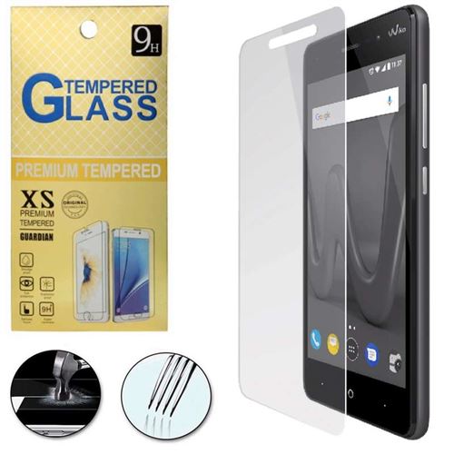 Film de protection vitre verre trempe transparent pour Wiko Lenny 4