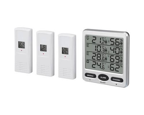 Renkforce Argent Thermo-Hygromètre Radiopiloté