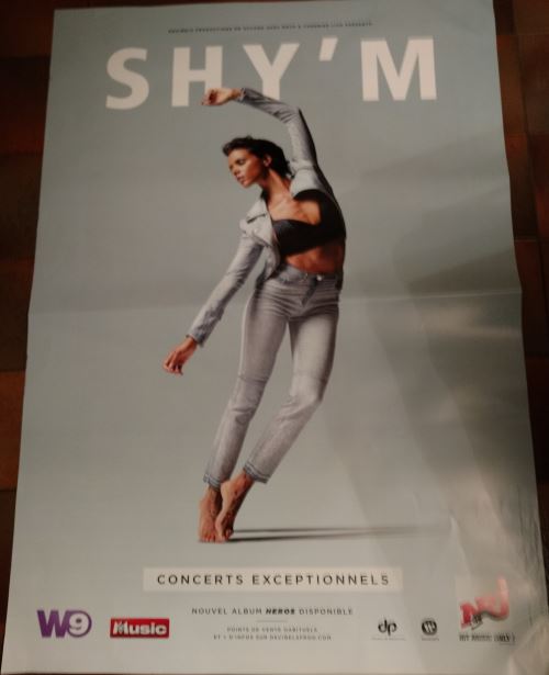 Shy'm - Heros - AFFICHE