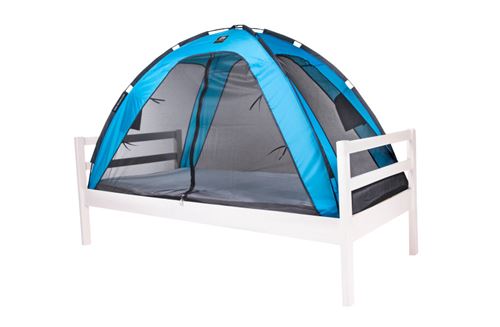 DERYAN Tente-lit avec moustiquaire 200x90x110 cm Bleu