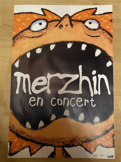 Merzhin - En concert - 40x60cm - Affiche