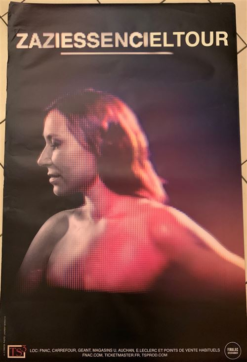 ZAZIE - Essenciel Tour - 80x120cm - Affiche