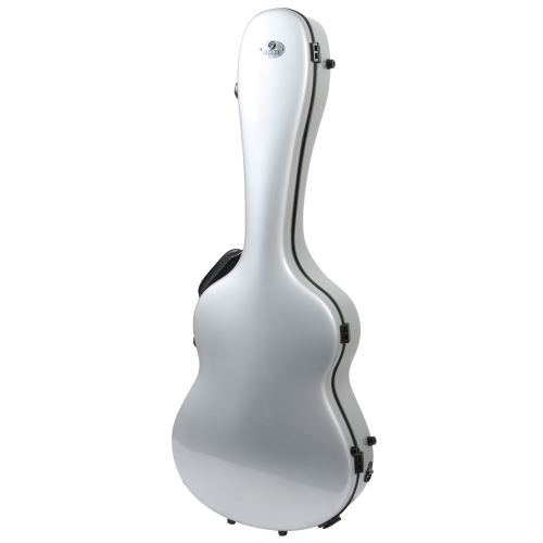 Fazley GC-CC04 étui en fibre de verre pour guitare classique Sharp Silver