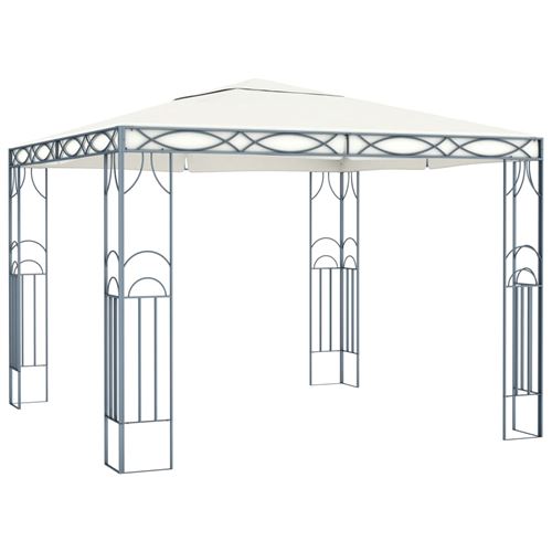 vidaXL Tonnelle 300 x 300 cm Crème