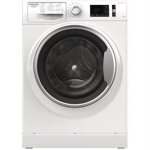 Hotpoint Ariston NM11 1045 WS A FR - Machine à laver - indépendant - largeur : 59.5 cm - profondeur : 60.5 cm - hauteur : 85 cm - chargement frontal - 71 litres - 10 kg - 1400 tours/min - blanc
