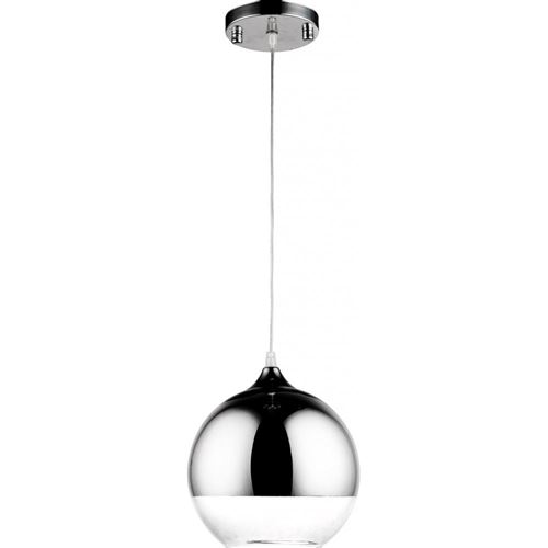Lampe Suspension Reflexion - 40 cm - Métal Chromé