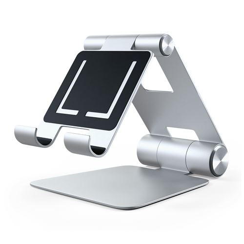 Support bureau smartphone / tablette 4 à 13'' réglable pliable R1 Satechi argent