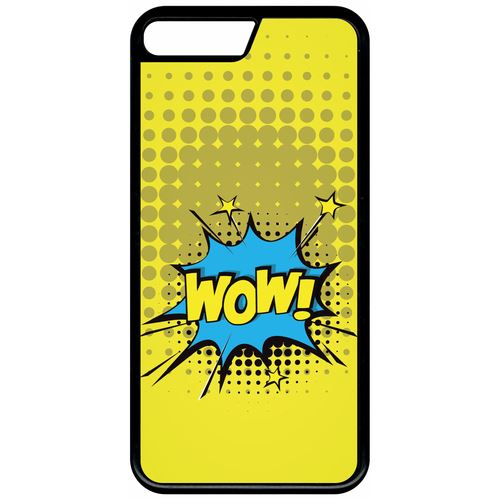 Coque Apple Iphone 7+ Plus Wow Fond Jaune