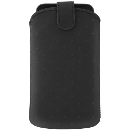 BBC Etui Pouch up universel taillle L - Noir avec étoiles