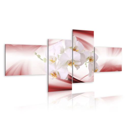 Tableau - Orchidée de couleur rose .Taille : 200x90