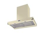 Falcon Contemporaine FHDCT900CRC - Hotte - hotte décorative - largeur : 90 cm - profondeur : 55 cm - evacuation & recyclage - crème
