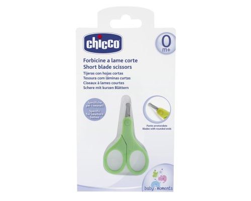 Ciseaux à ongles bout rond - chicco