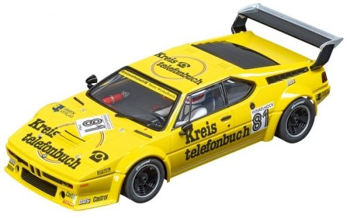Carrera Go racing car BMW M1 Procar No. 81 Procar No. 81 jaune