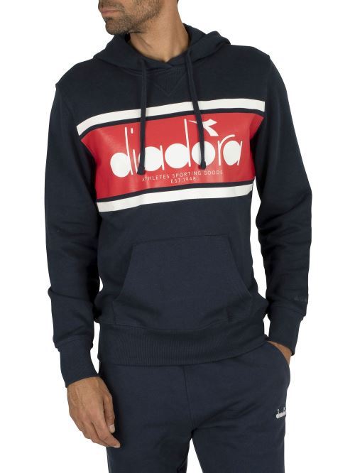 Diadora Pour des hommes Pull à capuche Spectra, BleuS
