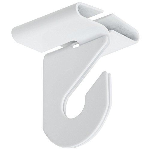 National Hardware N274-969 V2669 Crochets de plafond suspendu en blanc, paquet de 2