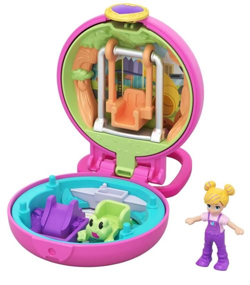 Mattel Polly Pocket Speeltuinplay set 6 cm