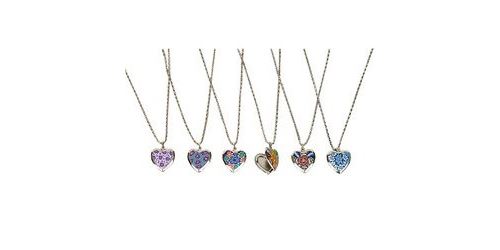 Heart Locket Necklace (1 dozen)