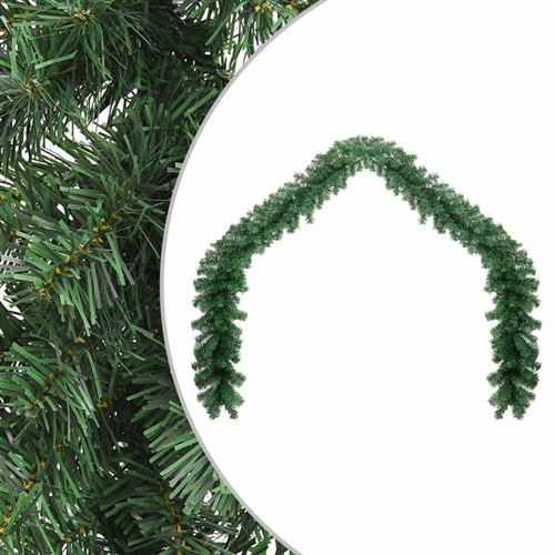 Vidaxl Vert Guirlande De Noël Pvc 10 M - Image 1